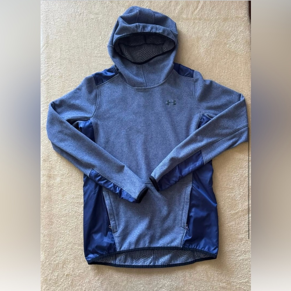 Under Armour Blue and Gray Hoodie